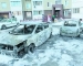 За ночь сгорело 23 автомобиля