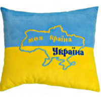 Купить Мягкая подушка "Моя страна - Украина"!