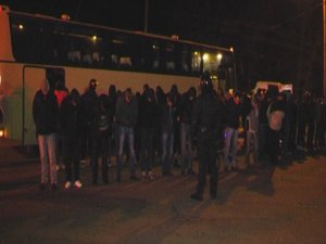 [фото] В Черкассах милиция задержала автобусы с "титушками", а на Закарпатье предотвратила теракты