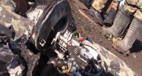 Украинские бойцы сбили российский беспилотник над Краматорском. ВИДЕО
