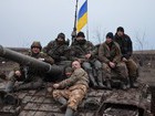 Ukrainian 128th brigade hijacked Russian T-72 tank near Debaltseve. PHOTOS