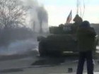Russian propaganda TV channel showed terrorists` shelling of residential house in Vuhlehirsk. VIDEO