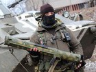 Ukrainian soldiers captured Russian Shmel infantry flame throwers near Ridkodub village. PHOTOS