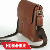 Шикарная кожаная сумка "POLO".