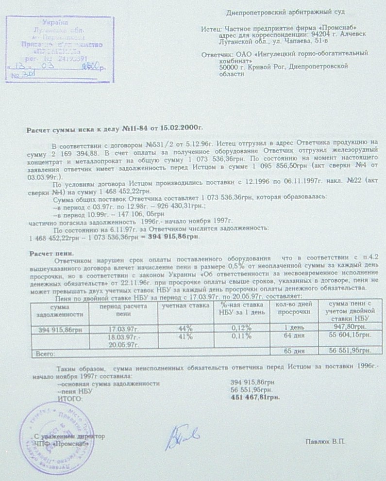 Банкротство ИНГОК