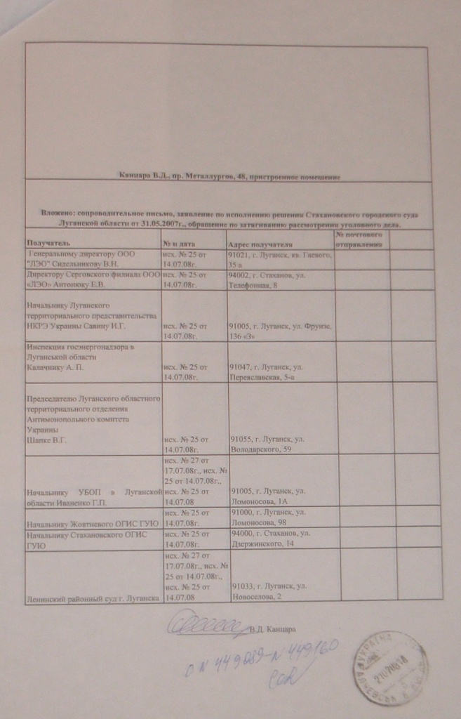 Уголовное, в отношении…