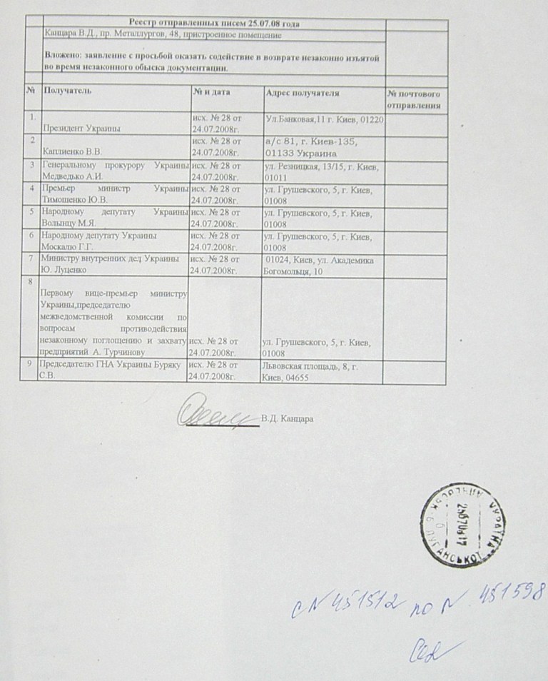 Уголовное, в отношении…