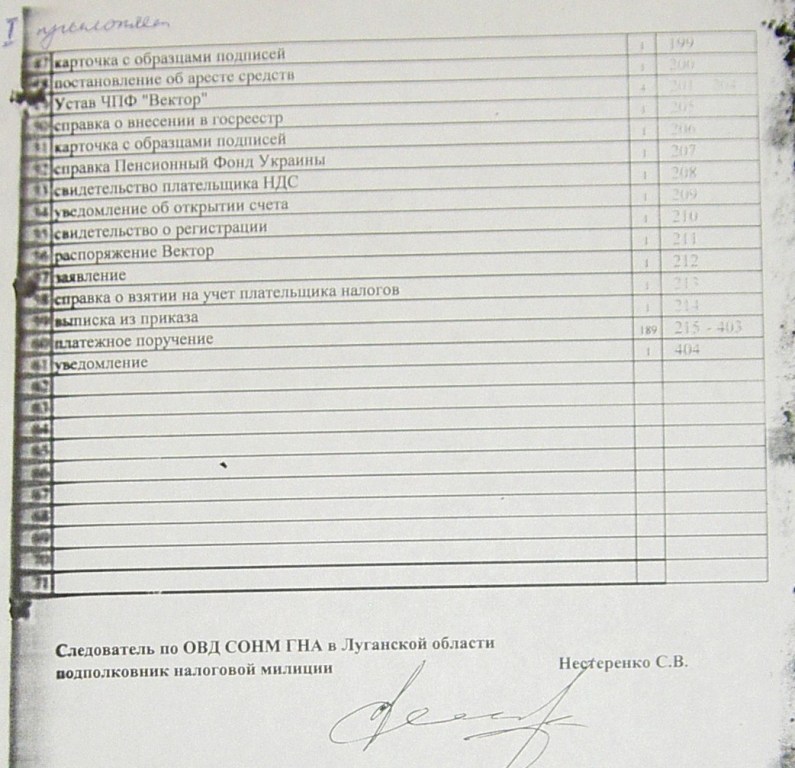 Уголовное, в отношении…